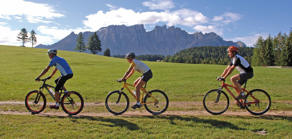 Vacanze in mountain bike nelle Dolomiti