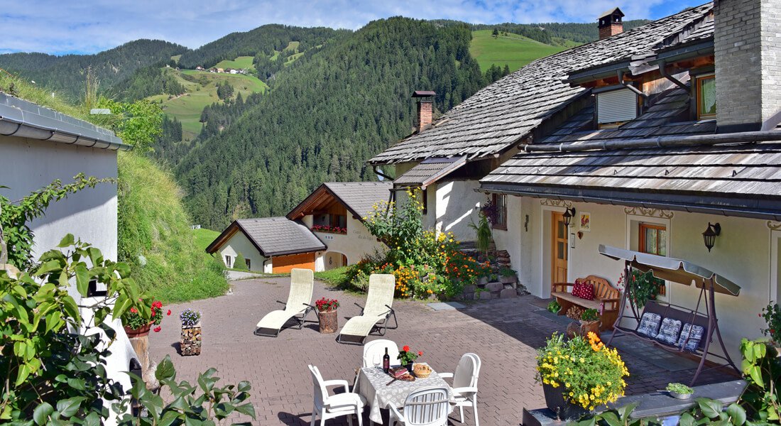 Relaxing in the sun at a sunny terrace