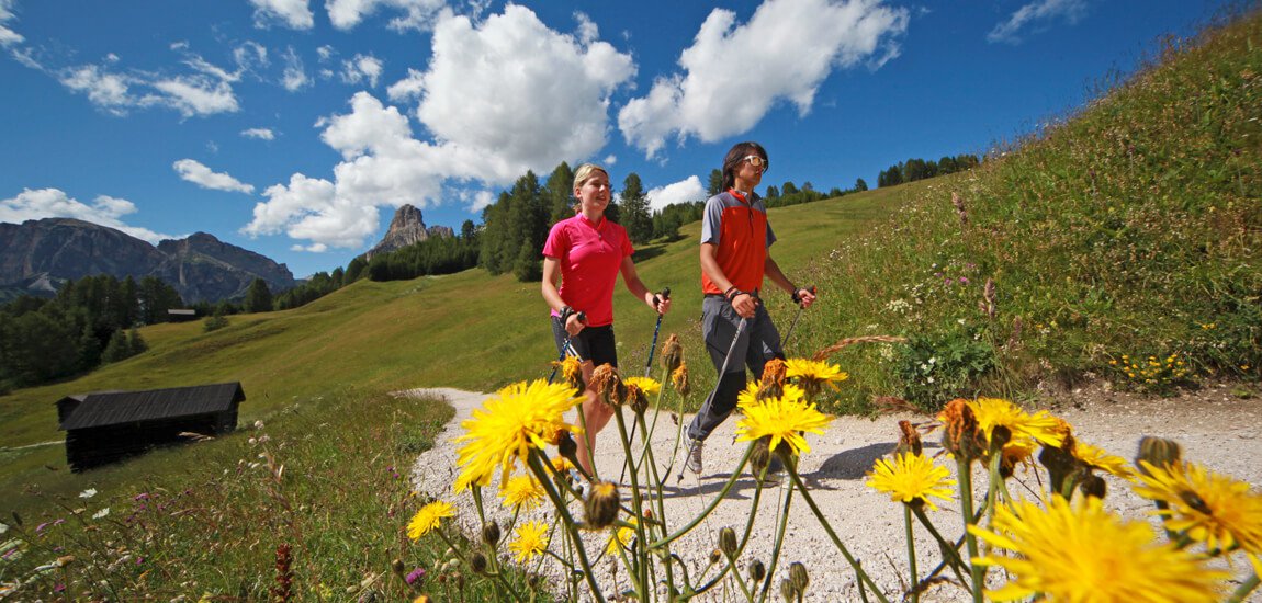 Hiking vacation in the Dolomites 